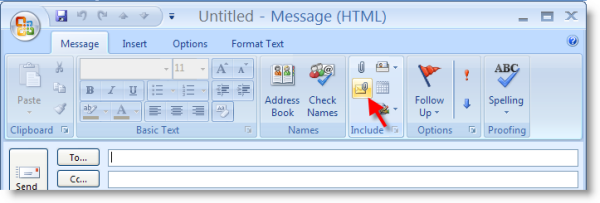 Attach Mail Items
