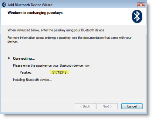 Pairing Blackberry Via Bluetooth
