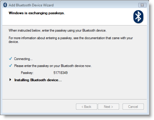 Pairing Blackberry Via Bluetooth