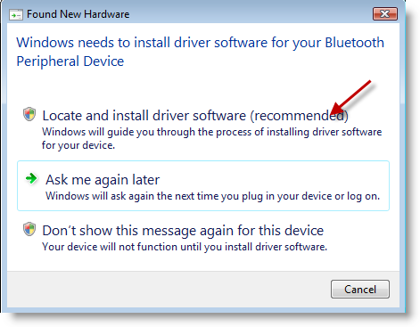 Pairing Blackberry Via Bluetooth