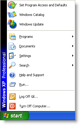 Change XP Start Menu