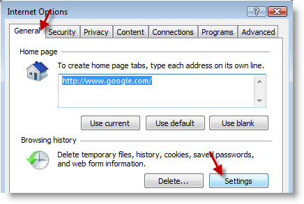 Clear Browser History