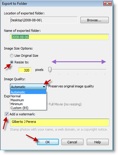 Convert RAW to JPEG