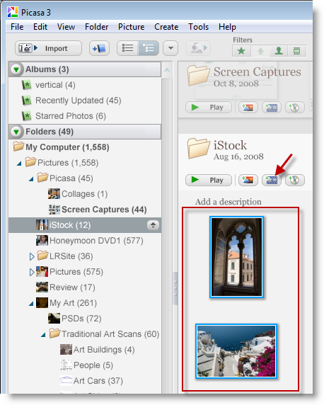 Picasa Movie