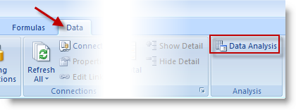 Enable Analysis Toolpack