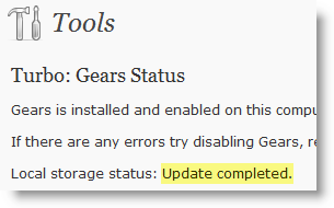 Enable Gears and Speed Up Wordpress