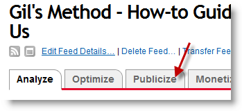 Finding Feedburner ID