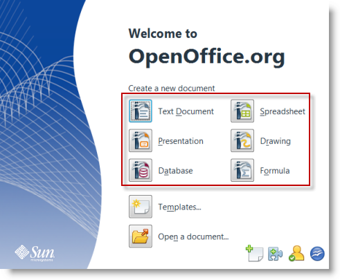 Getiing Started with OpenOffice