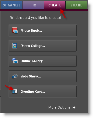 Create Greeting Card with Photshop Elements