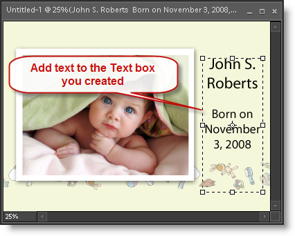 Create Greeting Card with Photshop Elements