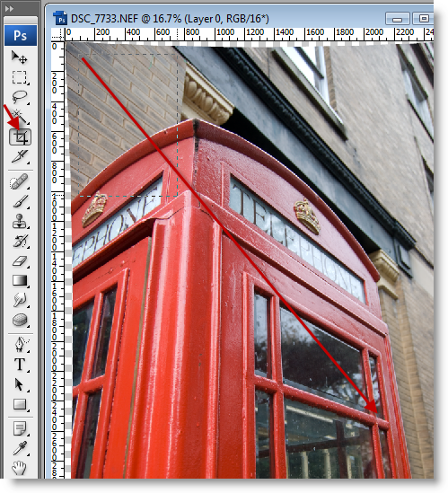 Correct lense distortion
