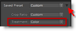 Lightroom Quick Develop