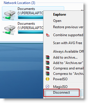 Map a Network Drive