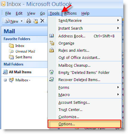 Outlook Auto Save Sent