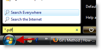 Vista Saved Searches