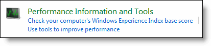 Performance & Tools
