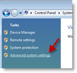 Vista Swap File