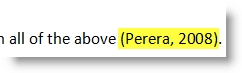 Works Cited in Word